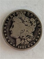 1901     Morgan Silver Dollar