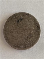 1885     Morgan Silver Dollar