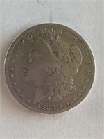 1883     Morgan Silver Dollar