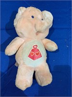 Vintage 1983 Care Bear Cousins Heart Elephant