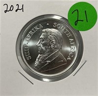 S - 2021 SOUTH AFRICA 1oz FINE SILVER COIN (21)