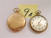 Elgin 7 Jewel Pocket Watch with 10kt Gold Filled