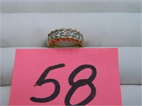 14kt Yellow Gold, 4.2gr. Diamond Ring, .75ctw,