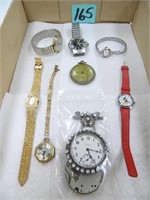 Assorted Watches, Pocket Watch, Wrist Watches,