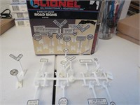 Lionel 0 and 027 Gauge Road Signs in Box