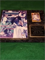 Roger Clemens Plaque