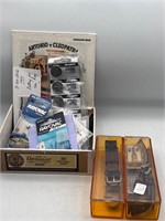 Vintage watch parts kit & batteries