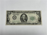 1934 UNITED STATES $100 NOTE