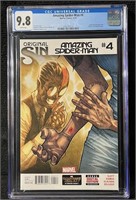 Amazing Spider-man 4 1st app Silk CGC 9.8