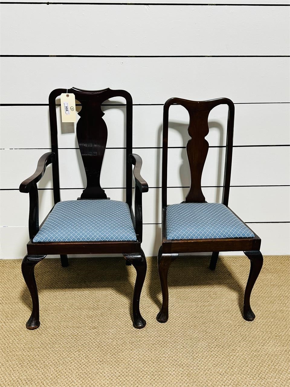 (2) Vintage Occasional Chairs