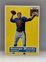 1956 Topps #11 GEORGE BLANDA Chicago Bears HOF