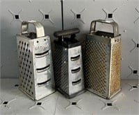3 Cheese Graters