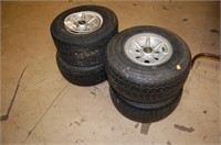 Set Of 4 Good Year 18x8.50-8NHS Tires
