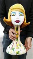Local Artist's Female Bust (Painted Styrofoam)
