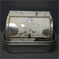 Metal Bread Box - Aluminum Roasting Pan