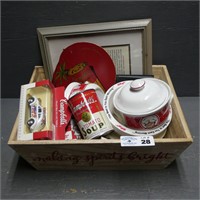 Nice Lot of Campbell Soup Items