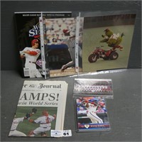 Phillies 2008 World Series Program & Memoribilia