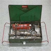 Coleman Camping Stove w/ Propane Bottles