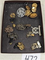 Lot of Vintage Military Pins