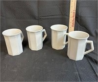 4 Vintage Coffee Cups