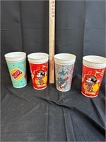 4 Disney Collector Cups