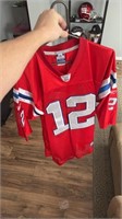 Tom Brady Reebok, authentic jersey size 54 red