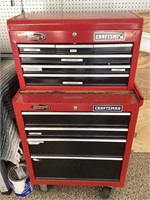 2-tier Craftsman rolling toolbox FULL