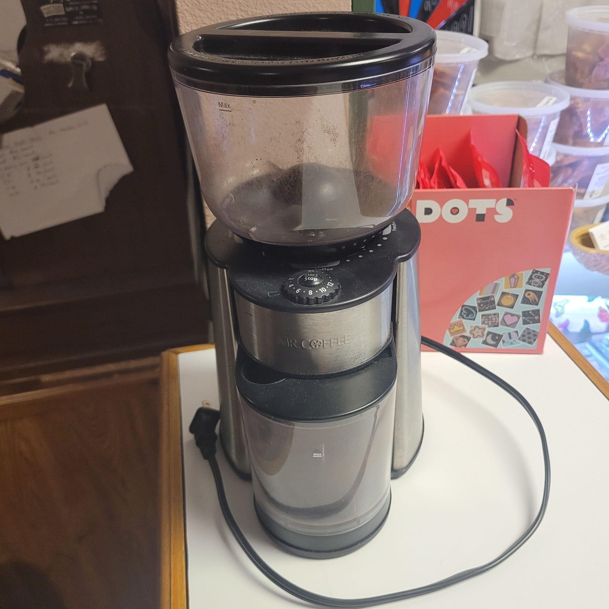 Mr Coffee, coffee grinder