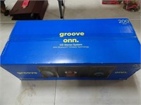Groove Onn. CD Stereo Bluetooth Speaker System in