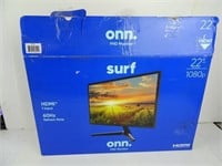 Onn. 22" FHD Monitor in Box (Tested/Works)