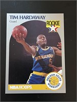 Tim Hardaway Hoops Rookie Card