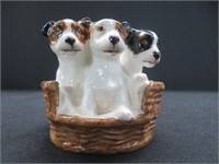 ROYAL DOULTON FIGURE (3 DOGS IN A BASKET)