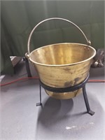 Brass Firemen's Bucket
