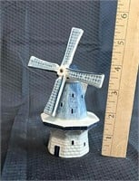 Small Dutch Windmill Figurine