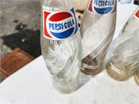Pepsi Soda bottle lot