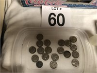 1940's - 1960's Nickels