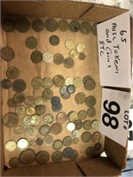 Flat of Misc. Coins and Tokens