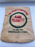 Keel peanut co Greenville nc peanut sack vintage