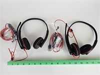 (2)Plantronics Headset 3200 Series
