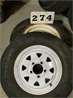 2  Trailer Tires - ST175/80D13