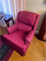 Vintage rocking swivel chair