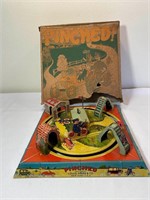 1930's Louis Marx PINCHED Tin Wind Up Game