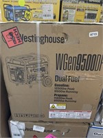 Westinghouse dual fuel 9500 DF generator new in