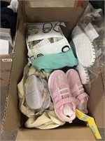 Box Lot of Assorted Children Clothing Items and