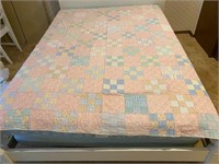 Twin Size Hand Stitched Quilt