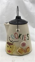 1950s Vintage Cookie Jar Coffe/tea Kettle Shape