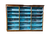 Multi Section Store Display Shelf Unit