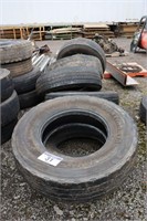 6 - ASSORTED R22.5 TIRES