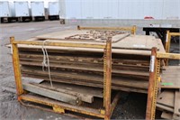 LIFT OF ASSORTED PLYWOOD WITH METAL DIE INSERTS
