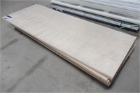 (6) Solid core birch interior door slabs. Each